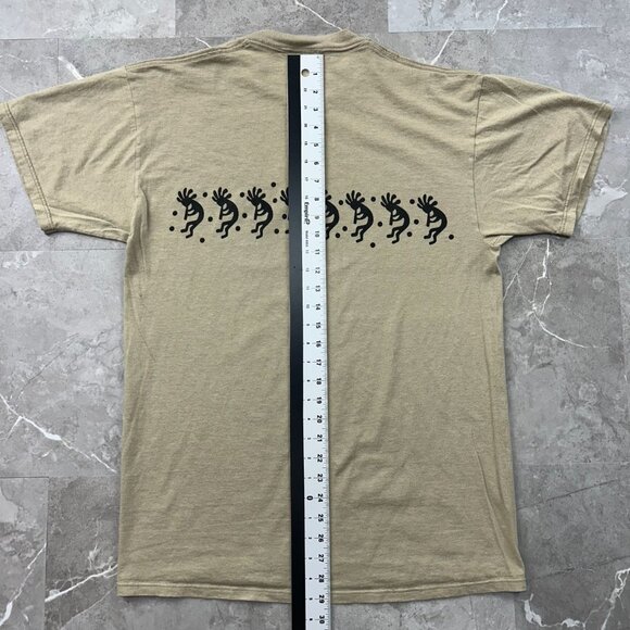 Vintage Kokopelli Graphic Tee Mens Large Native Aztec Southwest Short Sleeve - Picture 11 of 11